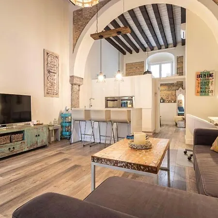 Loft Bodega San Blas Con Porche Y Parking Apartmán Jerez de la Frontera